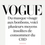 VOGUE - Dalle maschere per il viso ai dolci, ecco diversi modi insoliti per consumare CBD